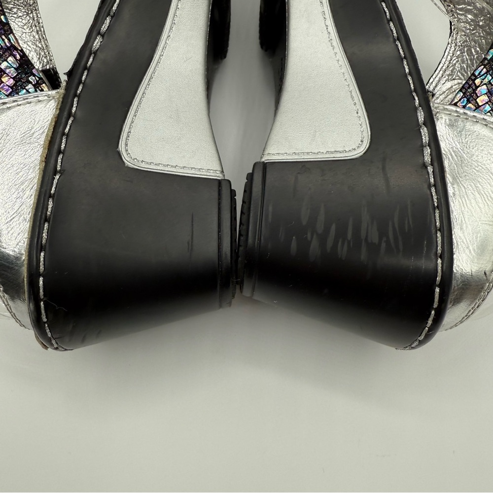 Alegria Lara Shmancy Wedge Sandals EU37 US7/7.5 Comfort - Picture 9 of 16